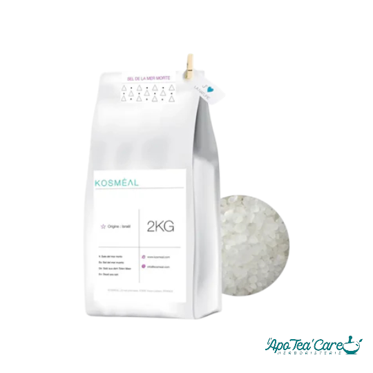Sel de la mer Morte 2 kg Emballage Écologique Papier Kraft