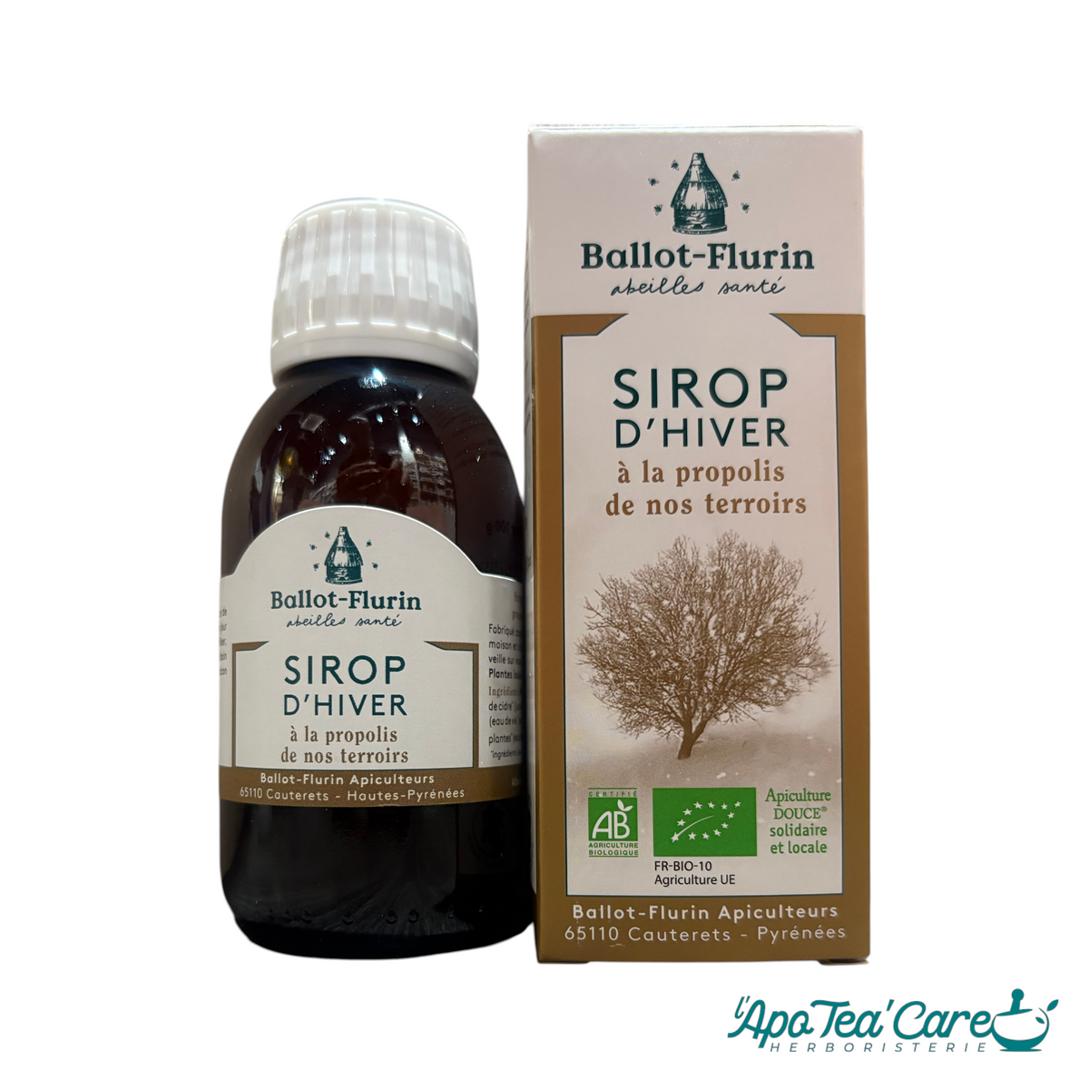 Sirop d'hiver à la propolis- L'ApoTea'Care Herboristerie