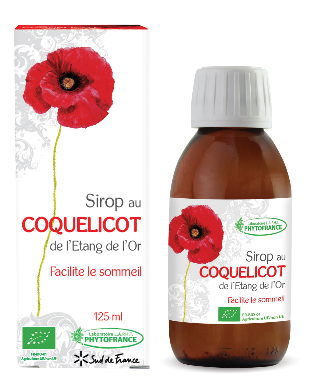 Sirop Coquelicot de l'Etang d'Or BIO 125ml