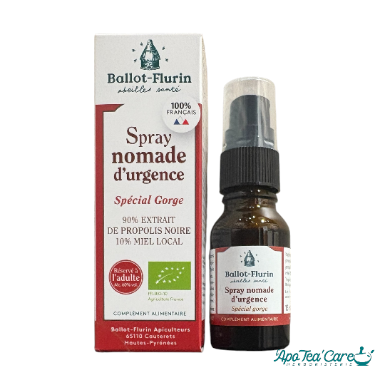 Spray nomade d'urgence 15ml Ballot Flurin