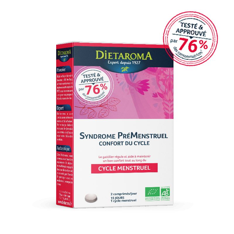 Syndrome Pré-Menstruel SPM - Confort du Cycle Dietaroma