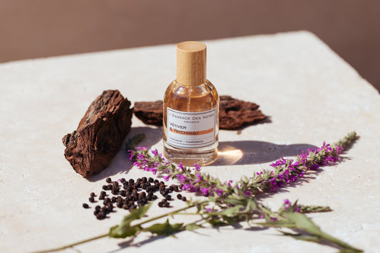 Eau de Parfum Vétivier et Patchouli Confiance L'Essence des Notes