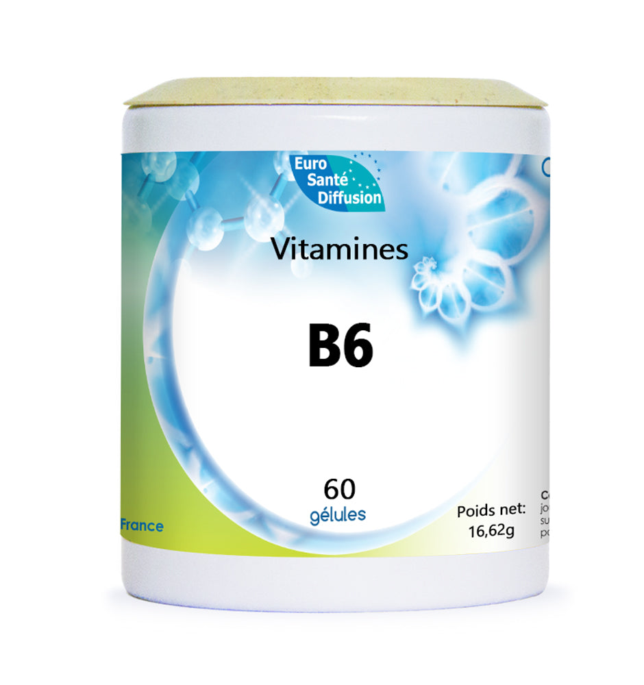 Zinc et Vitamine B6 60 Gélules
