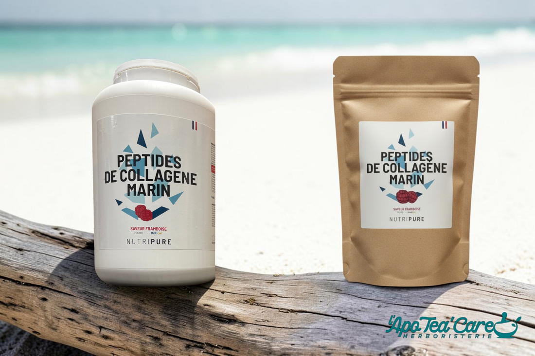 Guide collagene : bienfaits, types marin et bovin, et comment choisir son complement - L'ApoTea'Care herboristerie