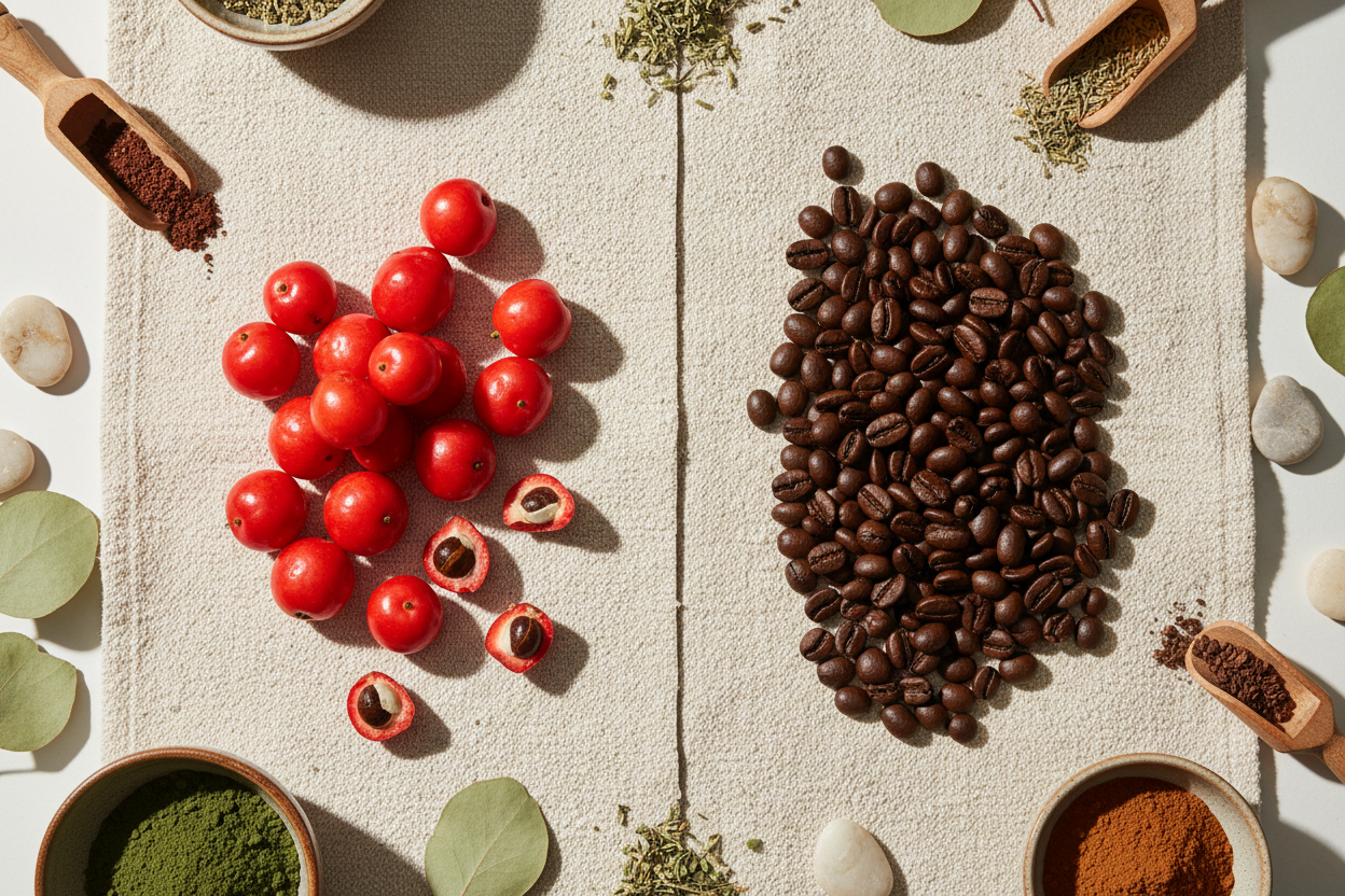 Guarana vs Café : quelle différence pour votre énergie ?