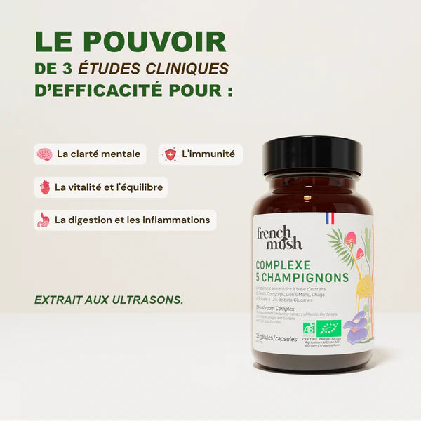 Complexe 5 Champignons en Gélules