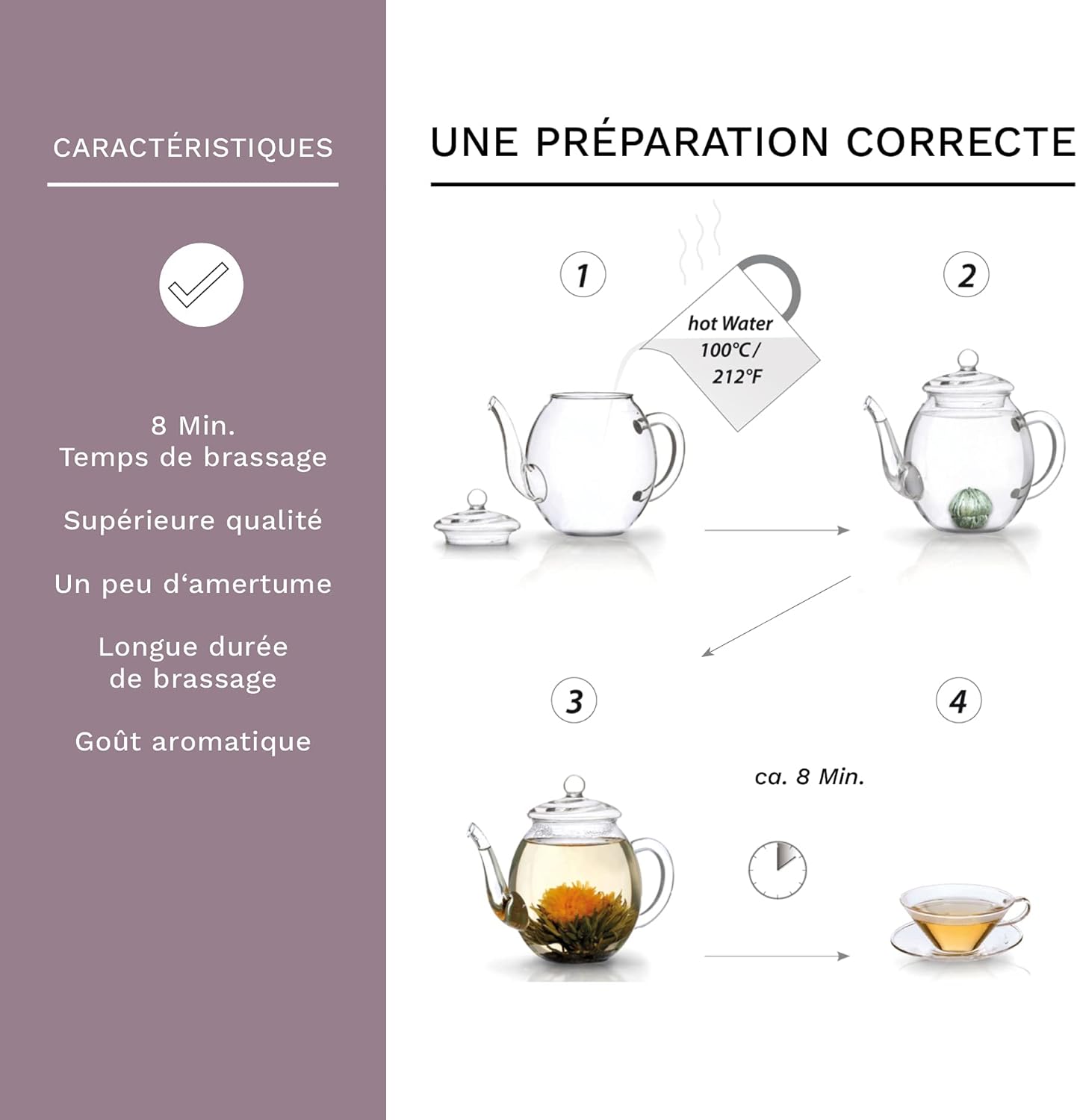 Coffret Cadeau Creano Cœur Thé Noir