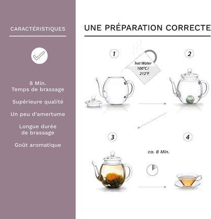 Coffret Cadeau Creano Cœur Thé Noir