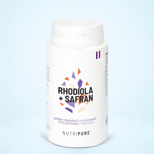 Rhodiola Rosea + Safran - 60 gélules