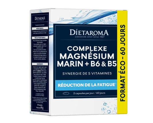 Complexe Magnésium Marin + B6 ET B5 Dietaroma
