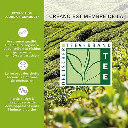 Coffret Cadeau Théière Creano Blossoming "Thé vert"