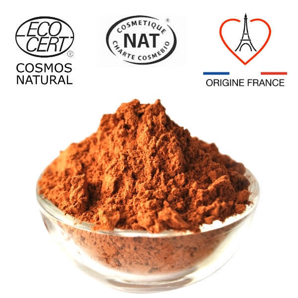 Argile rouge 1KG - Origine France - Certifiée ECOCERT