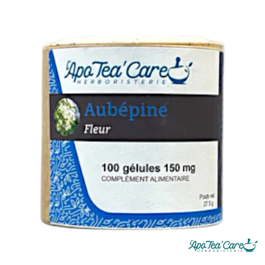 Aubépine Fleur 100 Gélules Santé Cardiovasculaire et Apaisement