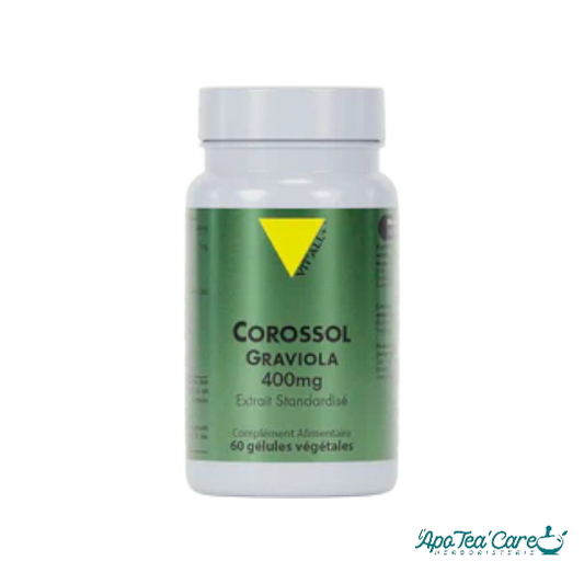 COROSSOL – GRAVIOLA 400mg 60 Gélules