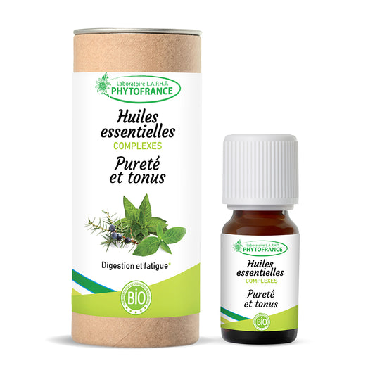 Complexe Huiles Essentielles Pureté et Tonus BIO 10ml
