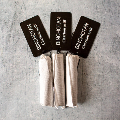 Binchotan charbon végétal BIO filtre à eau