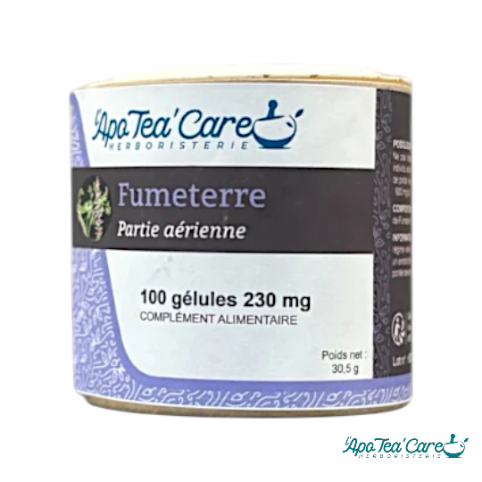 Fumeterre 100 gélules Détox Hépatique et Confort Digestif