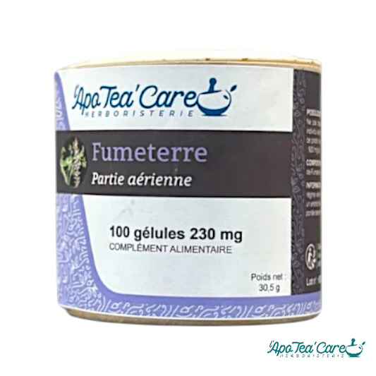 Fumeterre 100 gélules Détox Hépatique et Confort Digestif