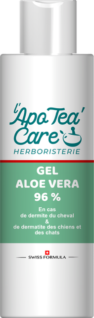 Gel Aloe Vera Dermatites pour Animaux by L'ApoTeaCare