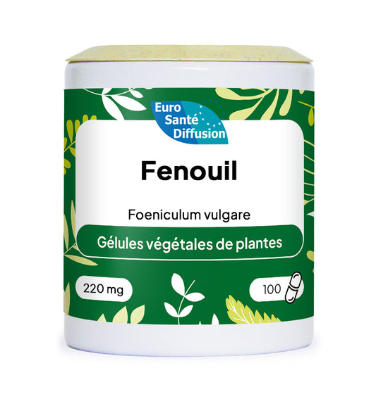 Fenouil Graine 220mg en 100 Gélules