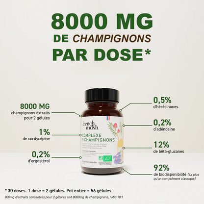 Complexe 5 Champignons en Gélules