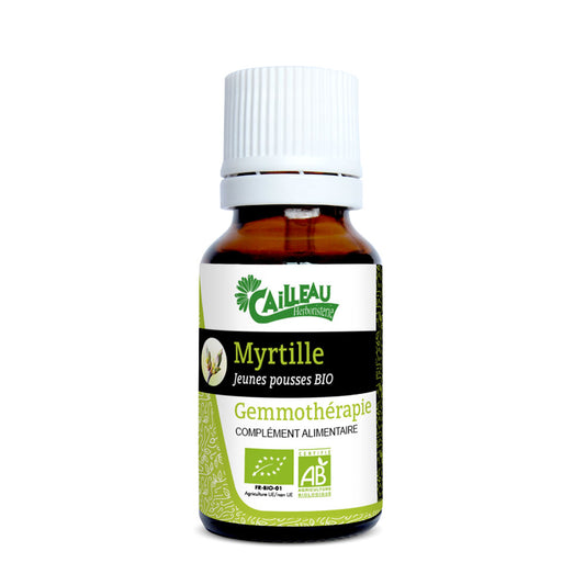 Macérat de bourgeons de Myrtille bio 15ml. L'ApoTea'Care