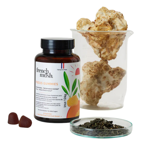 Focus, 42 gummies au Lion's Mane