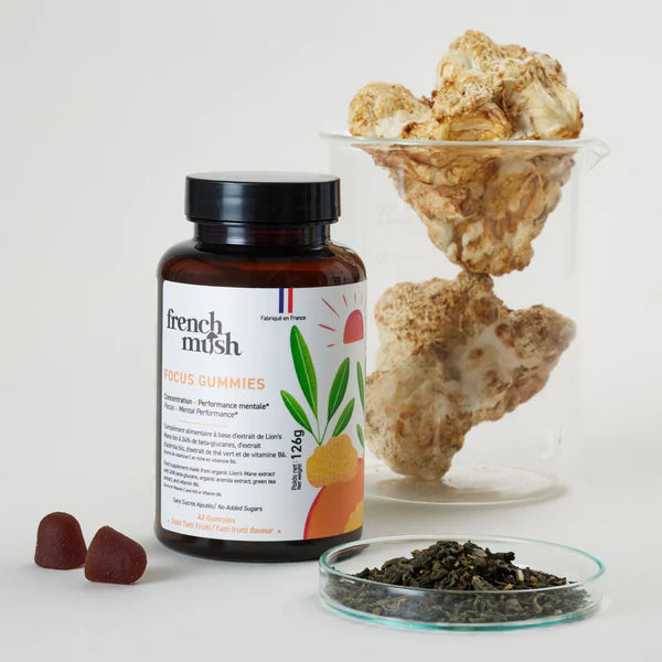 Focus, 42 gummies au Lion's Mane