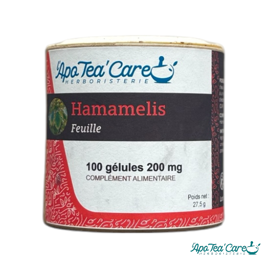 Hamamélis 100 gélules Circulation et Jambes Légères