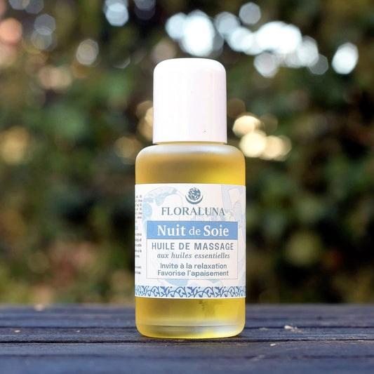 Huile de Massage Aromatique Nuit de Soie 50ml