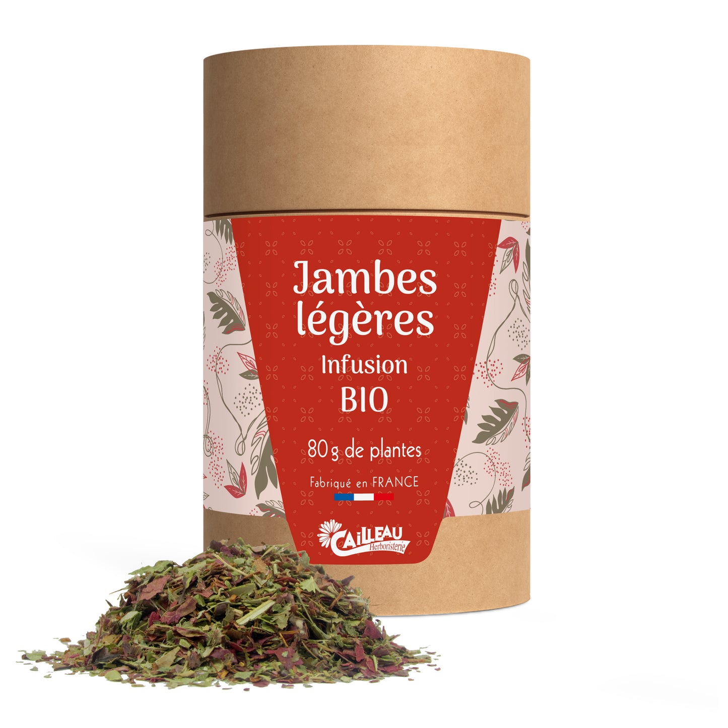 Jambes Légères Bio en tube 80g