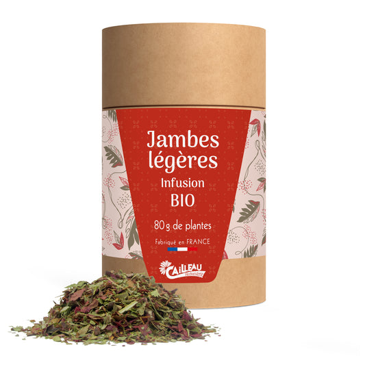 Jambes Légères Bio en tube 80g