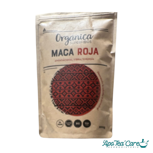 Poudre de Maca Rouge Bio – Équilibre Hormonal & Vitalité Féminine
