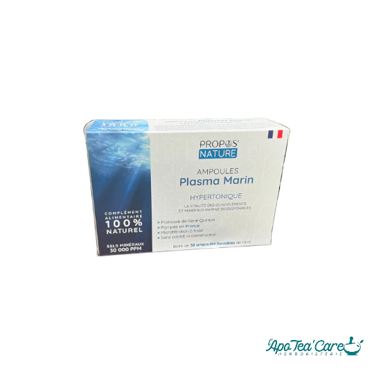 Plasma Marin selon le protocole de QUINTON 30 Ampoules