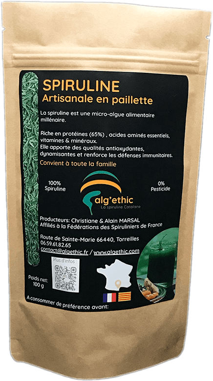 Sachet 100% Spiruline