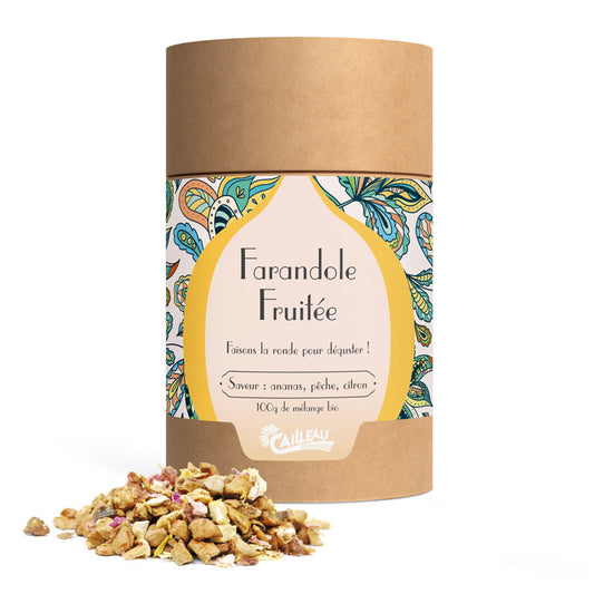 Savoureuse Farandole Fruitée Bio en tube 100g