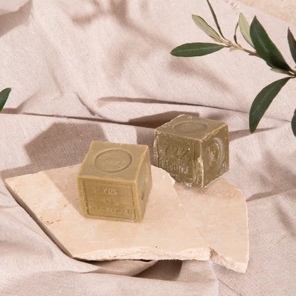 Savon de Marseille véritable - Olive  (Cube 300 g.)