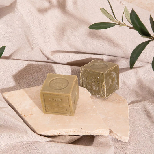 Savon de Marseille véritable - Olive  (Cube 300 g.)