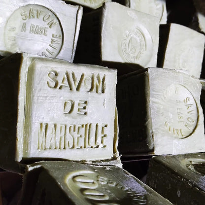 Savon de Marseille véritable - Olive  (Cube 300 g.)