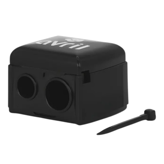 Taille-crayon double avec récuperateur et lamelle nettoyante Avril Cosmétiques Bio