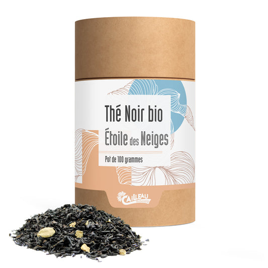Thé Noir Bio en tube 100g