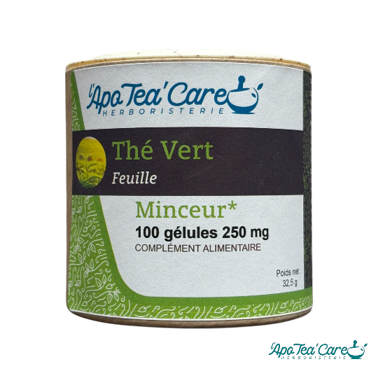 Thé Vert 100 gélules Antioxydant et Vitalité