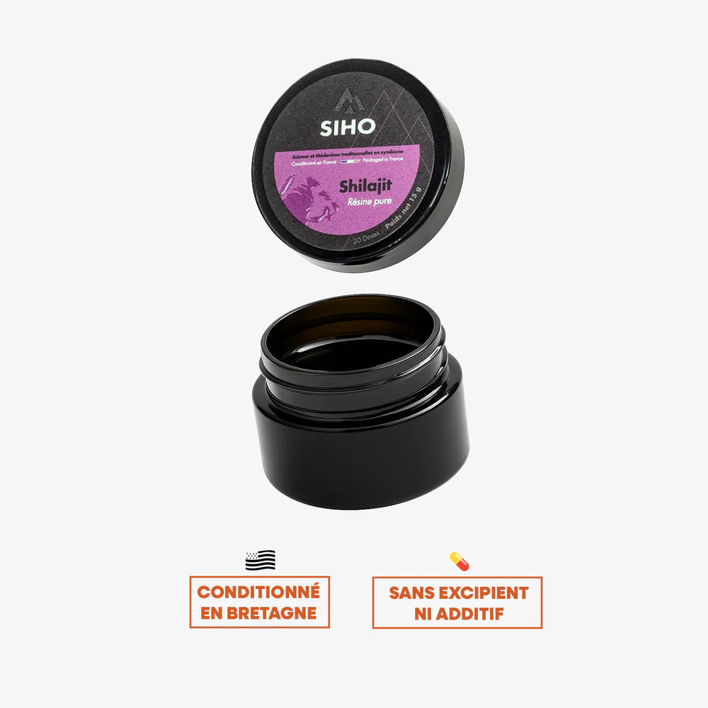 Résine de Shilajit : Pure 100%