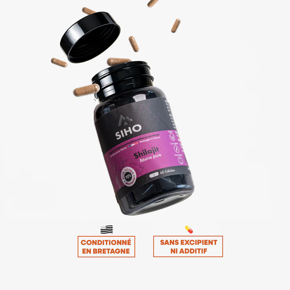 Shilajit Pur en Gélules