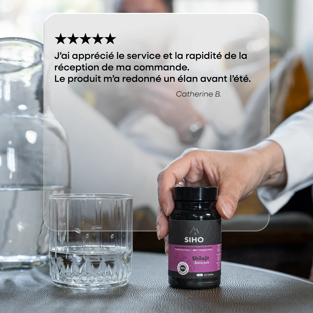 Shilajit Pur en Gélules