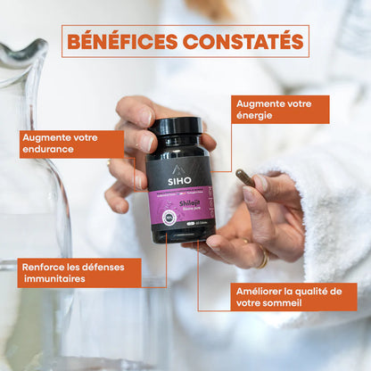 Shilajit Pur en Gélules