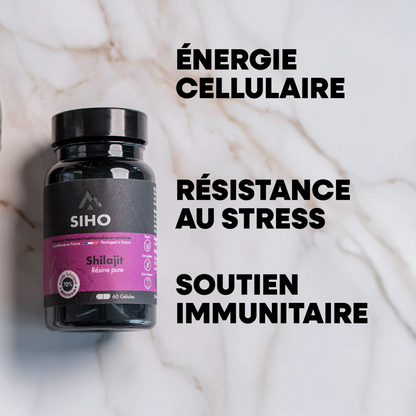 Shilajit Pur en Gélules