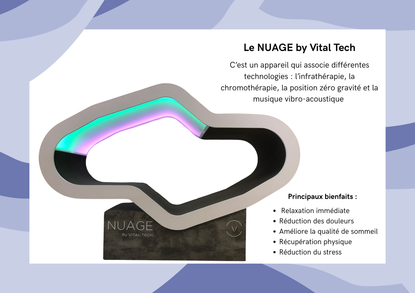 Séance d'Infrathérapie "NuageZen"