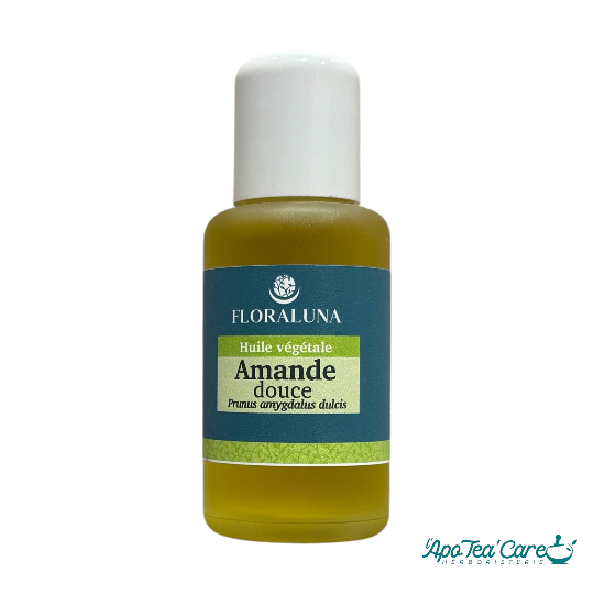 Huile d'amande douce - Floraluna-L'ApoTea'care Herboristerie à Perpignan - Produit local 