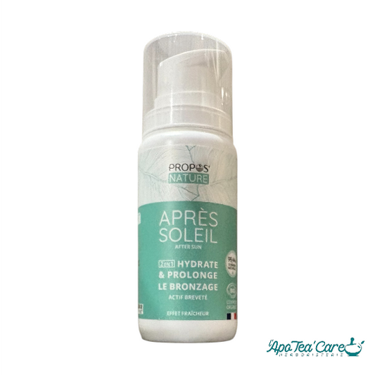 Gel Après-Soleil Bio – Aloe Vera, Mauve & Lavande – 100ml